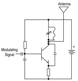 A single transistor circuit